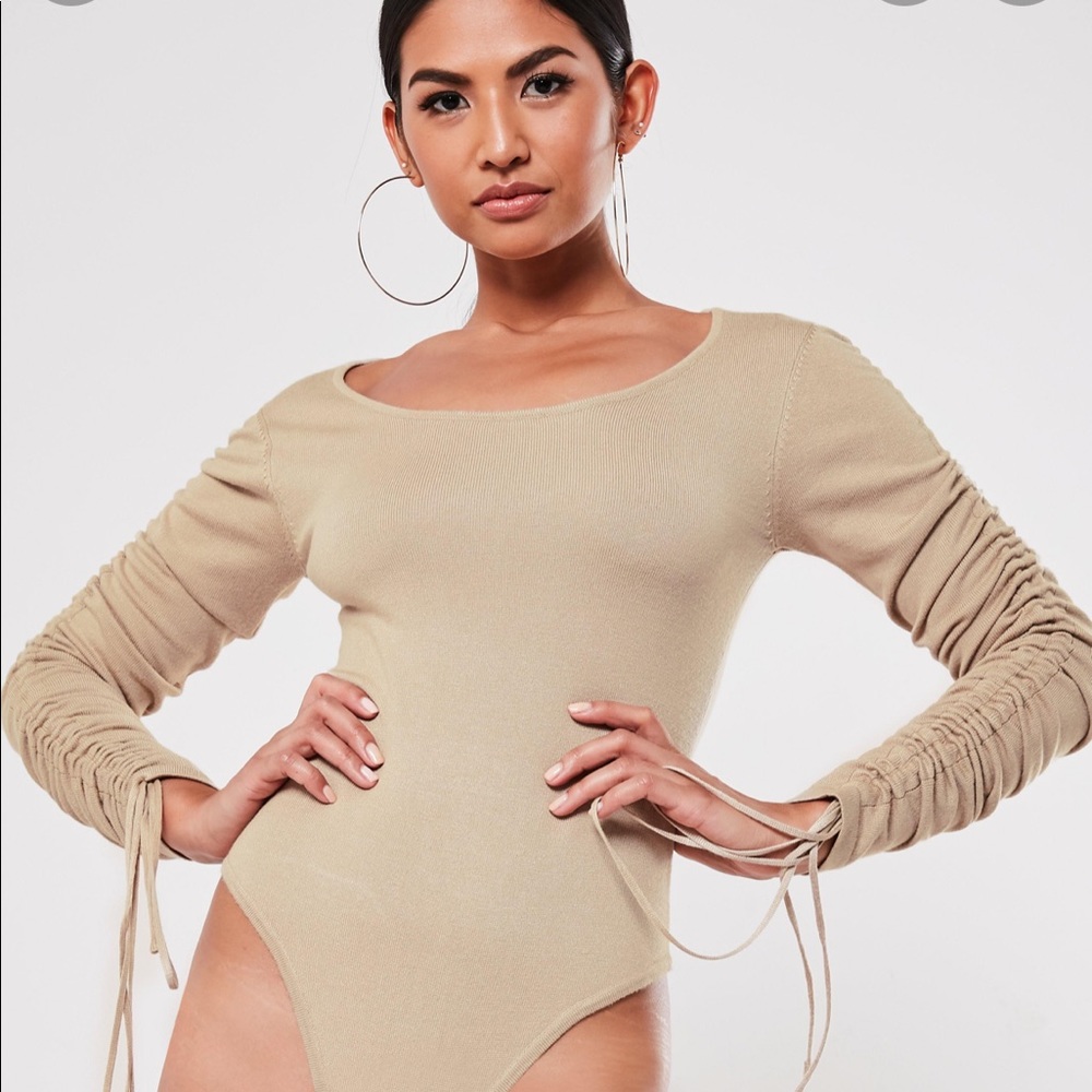 Tan bodysuit